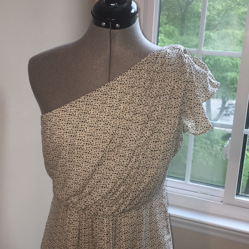 MM Couture one shoulder dress Sz M